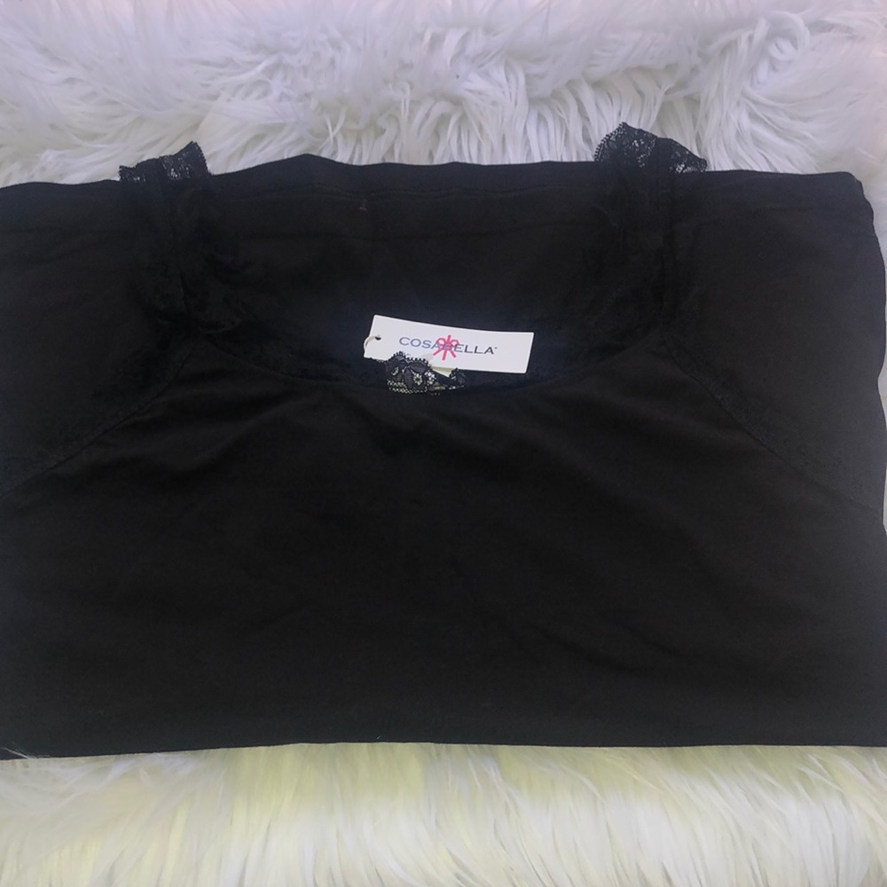 COSABELLA Celeste cotton and lace cami NWT